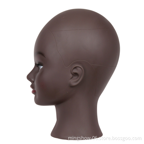 Sales promotion model Head for practice salon Without Hair For Wig display,